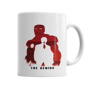Baskı Dükkanı KB6986 The Genius Iroman Porselen Kupa Bardak