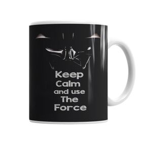 Baskı Dükkanı KB6989 The Force Porselen Kupa Bardak
