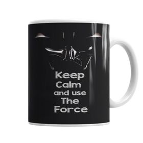 Baskı Dükkanı KB6989 The Force Porselen Kupa Bardak