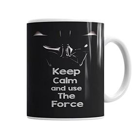 Baskı Dükkanı KB6989 The Force Porselen Kupa Bardak