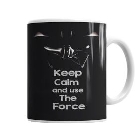 Baskı Dükkanı KB6989 The Force Porselen Kupa Bardak