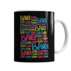 Baskı Dükkanı KB7001 Bang Bang Bang Porselen Kupa Bardak