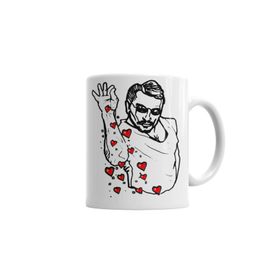 Baskı Dükkanı KB703 Love Sharing Nusret Porselen Kupa Bardak