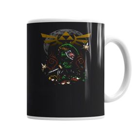 Baskı Dükkanı KB7052 Zelda Link Porselen Kupa Bardak