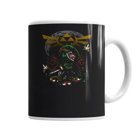 Baskı Dükkanı KB7052 Zelda Link Porselen Kupa Bardak