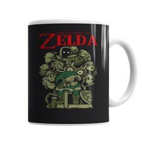 Baskı Dükkanı KB7052 Zelda Link Porselen Kupa Bardak