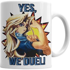 Baskı Dükkanı KB7058 Yu Gi Oh Yes We Duel Porselen Kupa Bardak