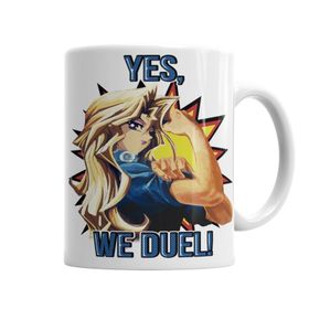 Baskı Dükkanı KB7058 Yu Gi Oh Yes We Duel Porselen Kupa Bardak