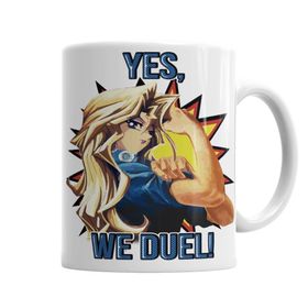 Baskı Dükkanı KB7058 Yu Gi Oh Yes We Duel Porselen Kupa Bardak