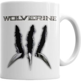 Baskı Dükkanı KB7069 Savage Wolverine Porselen Kupa Bardak