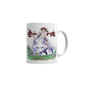 Baskı Dükkanı KB7074 White Wolf Porselen Kupa Bardak