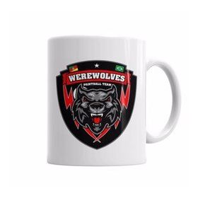 Baskı Dükkanı KB7077 Werewolves Porselen Kupa Bardak
