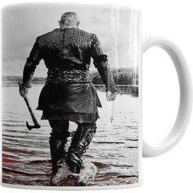 Baskı Dükkanı KB7094 Vikings Porselen Kupa Bardak