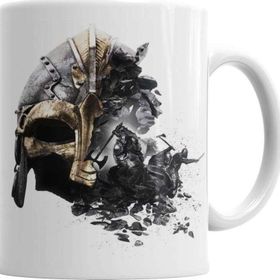 Baskı Dükkanı KB7094 Vikings Porselen Kupa Bardak