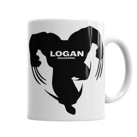 Baskı Dükkanı KB710 Logan Wolverine Porselen Kupa Bardak