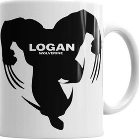 Baskı Dükkanı KB710 Logan Wolverine Porselen Kupa Bardak