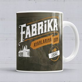 Baskı Dükkanı KB7104 Fabrika Ayarlarına Dön Porselen Kupa Bardak