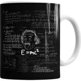Baskı Dükkanı KB7111 E=mc2 Formül Matematik Formülü Porselen Kupa Bardak