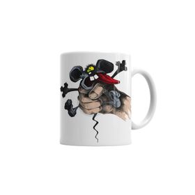 Baskı Dükkanı KB7138 Crying Mouse Help Porselen Kupa Bardak
