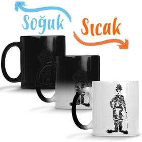 Baskı Dükkanı KB7141 Charlie Chaplin Porselen Kupa Bardak