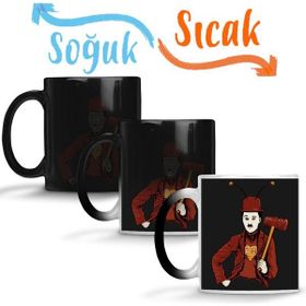 Baskı Dükkanı KB7143 Chaplin Porselen Kupa Bardak