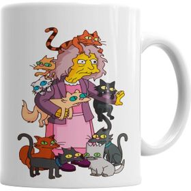 Baskı Dükkanı KB7147 Cats Kediler Porselen Kupa Bardak