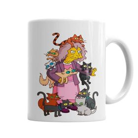 Baskı Dükkanı KB7147 Cats Kediler Porselen Kupa Bardak