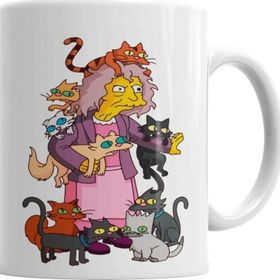 Baskı Dükkanı KB7147 Cats Kediler Porselen Kupa Bardak