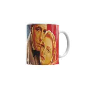 Baskı Dükkanı KB7148 Casablanca Retro Porselen Kupa Bardak