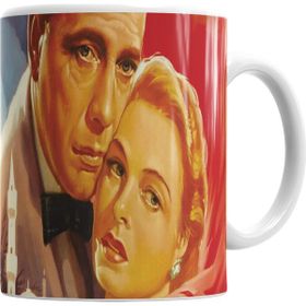 Baskı Dükkanı KB7148 Casablanca Retro Porselen Kupa Bardak