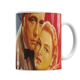 Baskı Dükkanı KB7148 Casablanca Retro Porselen Kupa Bardak