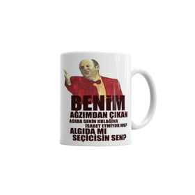 Baskı Dükkanı KB715 Leyla Ile Mecnun Ismail Abi Algıda Mı Seçicisin Kupa Bardak