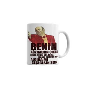 Baskı Dükkanı KB715 Leyla Ile Mecnun Ismail Abi Algıda Mı Seçicisin Kupa Bardak