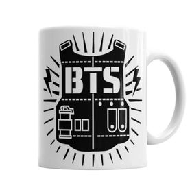 Baskı Dükkanı KB7151 Bts Kore Müzik Porselen Kupa Bardak