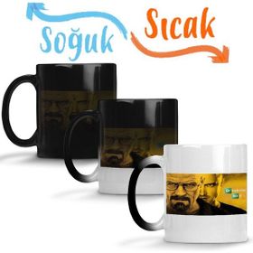 Baskı Dükkanı KB7154 Breakıng Bad Im The One Who Knocks Porselen Kupa Bardak