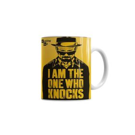 Baskı Dükkanı KB7155 Breakıng Bad Im The One Who Knocks Porselen Kupa Bardak