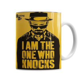 Baskı Dükkanı KB7155 Breakıng Bad Im The One Who Knocks Porselen Kupa Bardak