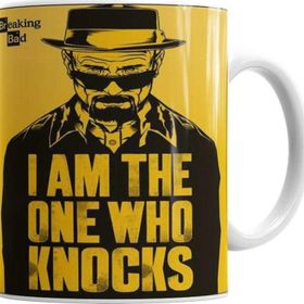 Baskı Dükkanı KB7155 Breakıng Bad Im The One Who Knocks Porselen Kupa Bardak