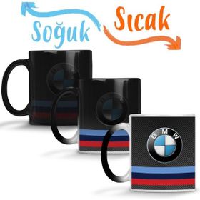 Baskı Dükkanı KB7160 Bmw M Power Carbon Porselen Kupa Bardak