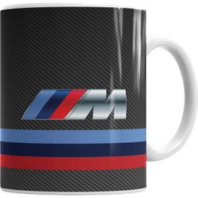 Baskı Dükkanı KB7161 Bmw M Power Carbon Porselen Kupa Bardak