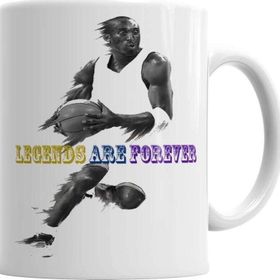 Baskı Dükkanı KB717 Legends Are Forever Porselen Kupa Bardak