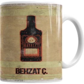 Baskı Dükkanı KB7170 Bekzat Ç Porselen Kupa Bardak