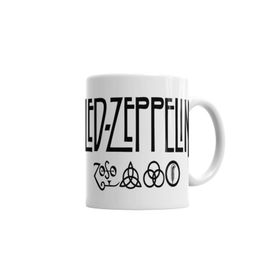 Baskı Dükkanı KB718 Led Zeppelin Deep Purple Porselen Kupa Bardak