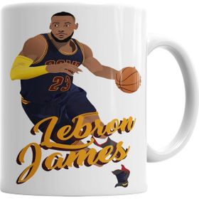 Baskı Dükkanı KB719 Lebron James 23 Porselen Kupa Bardak
