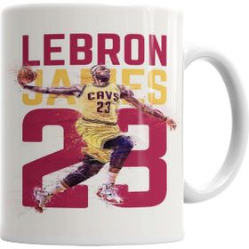 Baskı Dükkanı KB719 Lebron James 23 Porselen Kupa Bardak