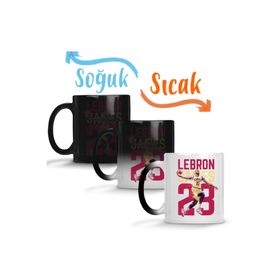 Baskı Dükkanı KB720 Lebron James 23 Porselen Kupa Bardak