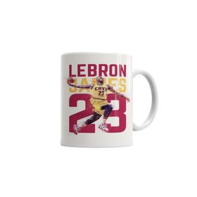 Baskı Dükkanı KB720 Lebron James 23 Porselen Kupa Bardak