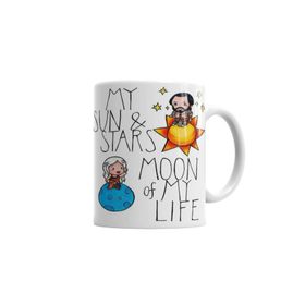 Baskı Dükkanı KB7215 Khaleesi Ve Khal Drogo Porselen Kupa Bardak