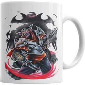 Baskı Dükkanı KB722 League Of Legends Zed Shuriken Porselen Kupa Bardak