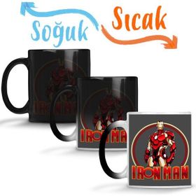 Baskı Dükkanı KB7234 Ironman Porselen Kupa Bardak
